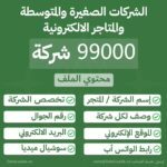 دليل المتاجر الالكترونية والشركات الصغيرة في السعودية