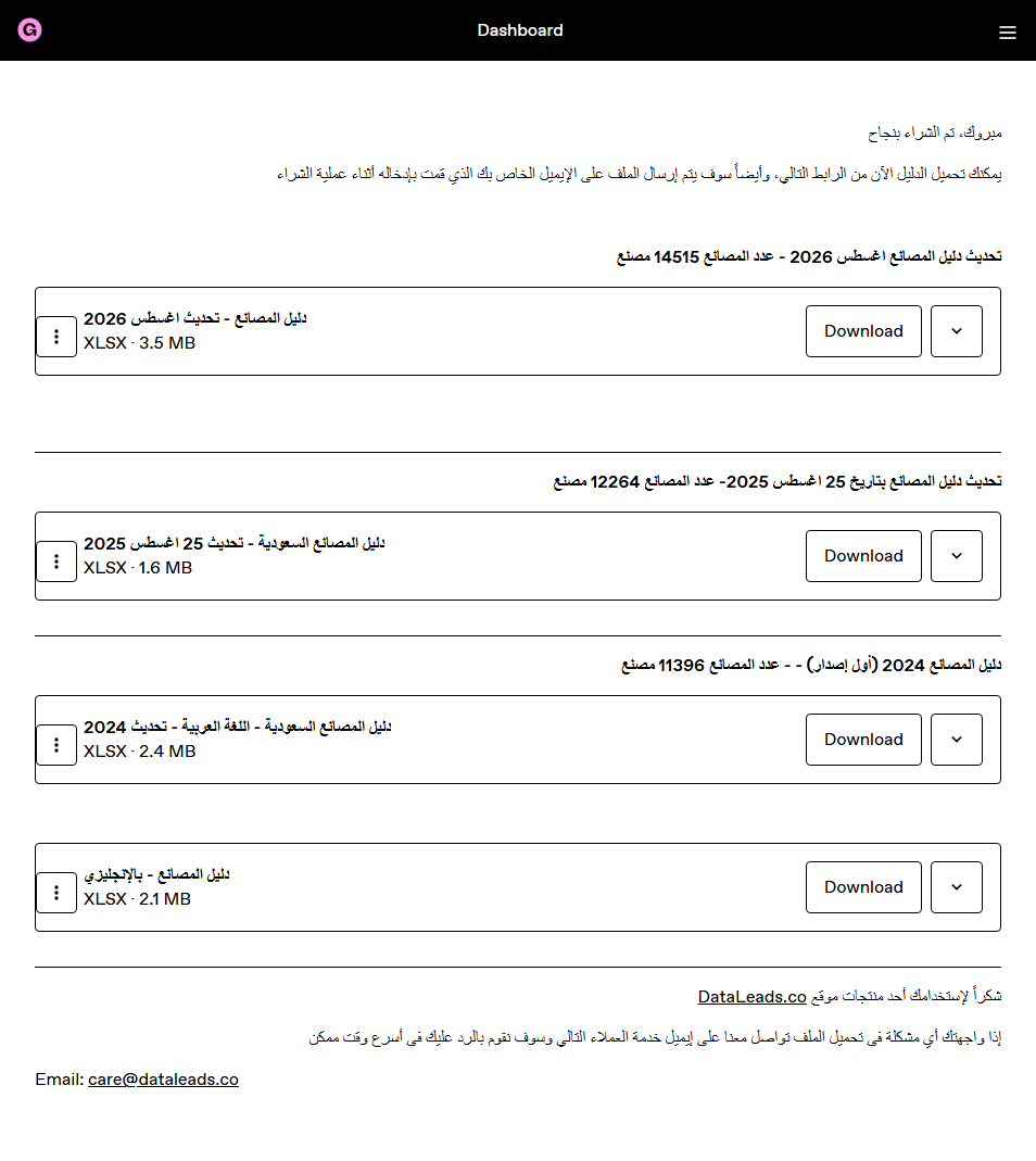 تحميل دليل المصانع
